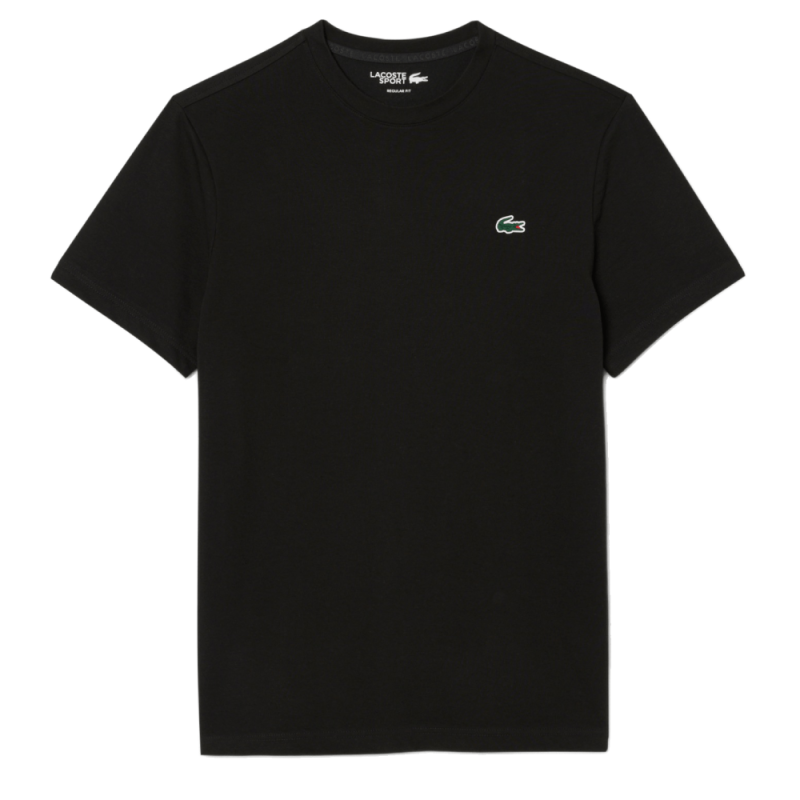 T-shirt  Lacoste -Noir- Sport Ultra Dry imprimé