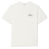 T-shirt  Lacoste -Blanc - jersey imprimé