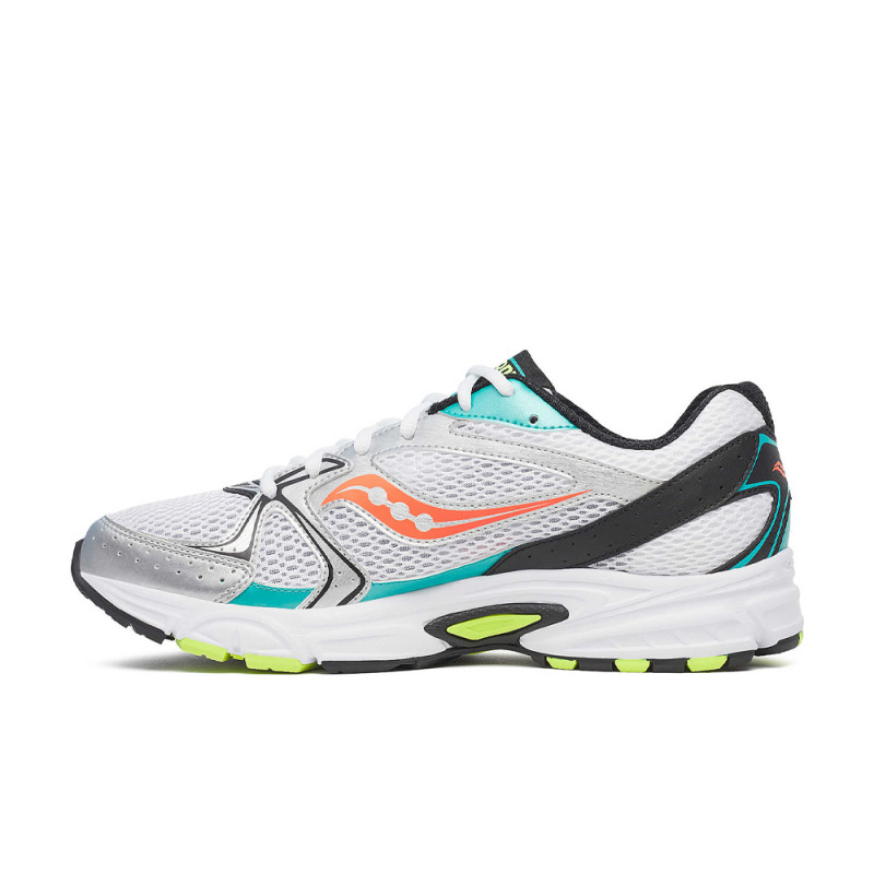 Baskets Blanches et Bleues Saucony RIDE MILLENNIUM – Performance & Style Rétro