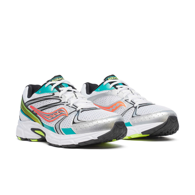 Baskets Blanches et Bleues Saucony RIDE MILLENNIUM – Performance & Style Rétro