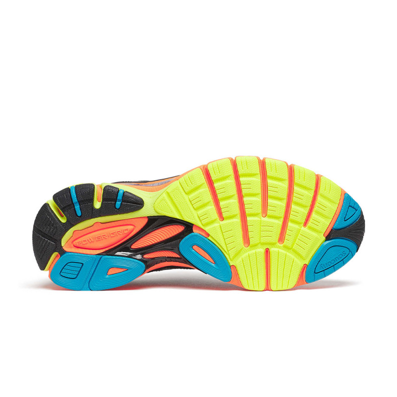 Baskets Saucony ProGrid Guide 7 Grises – Amorti dynamique et stabilité pour vos runs