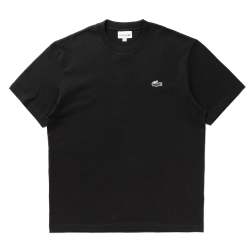 T-shirt  Lacoste -Noir-manches courtes coupe classique Holiday Croc