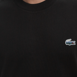 T-shirt  Lacoste -Noir-manches courtes coupe classique Holiday Croc