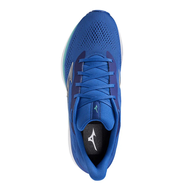 Baskets Mizuno WAVE SERENE 2 Bleues – Confort et stabilité pour vos runs quotidiens