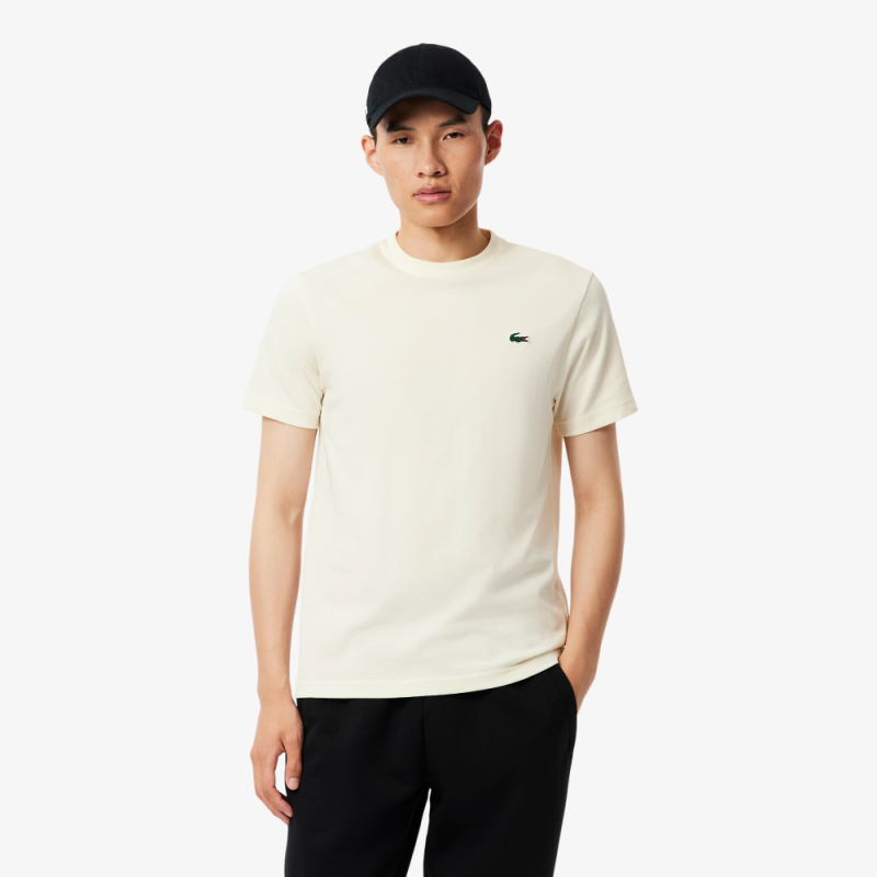T-shirt  Lacoste -Blanc Cassé- Sport Ultra Dry imprimé