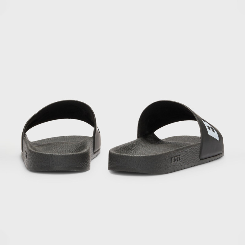 Mules Boss ARYEH_SLID_NPVLG Noires – Un style affirmé et haut de gamme