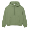Sweatshirt à capuche   Lacoste -Vert- molleton épais  unisexe
