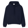 Sweatshirt à capuche   Lacoste -Bleu Nuit- molleton épais  unisexe