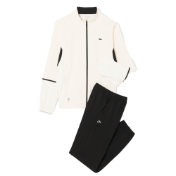 survêtement Lacoste -Blanc et Noir- Tennis x Daniil Medvedev