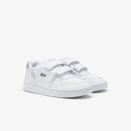 BASKETS Lacoste - Blanc - T-CLIP SET Pour enfant