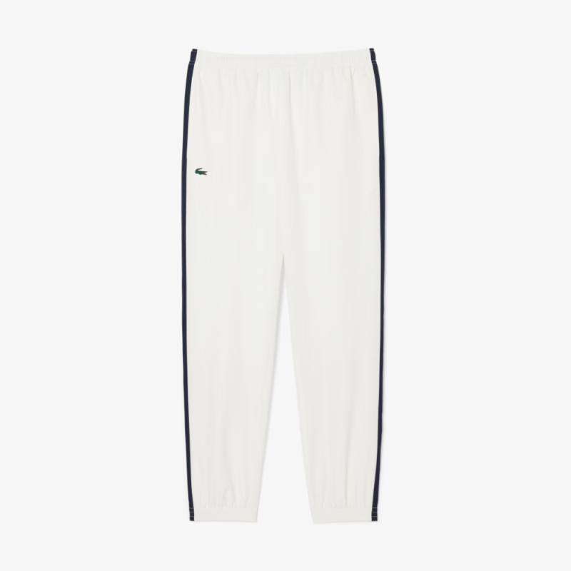 Survêtement Lacoste-Blanc Cassé- Tennis imprimé