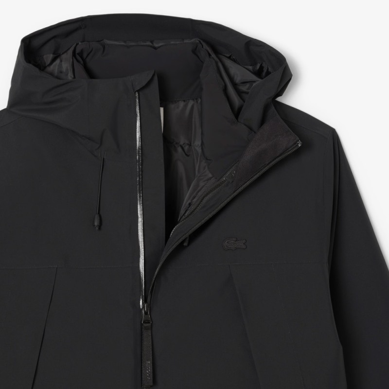 Parka Lacoste -Noir- 3 en 1 imperméable rembourrée