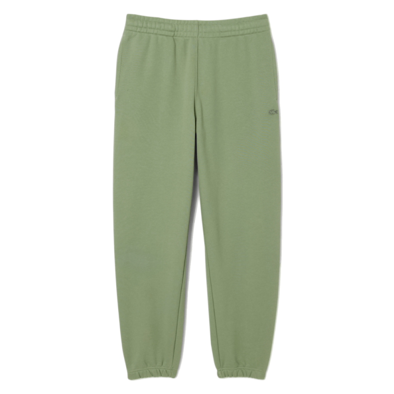 Pantalon de survêtement Lacoste – Vert – en molleton Unisexe