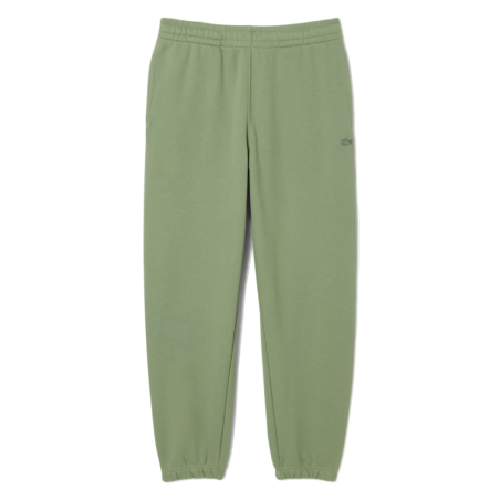 Pantalon de survêtement Lacoste – Vert – en molleton Unisexe