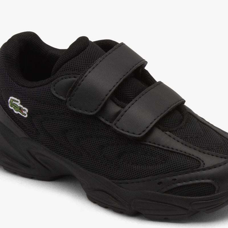 Baskets Lacoste Noires Storm 96 2K Lite pour Bébé