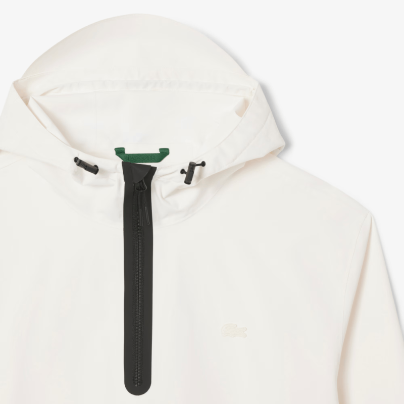 Veste Lacoste- Blanc -technique déperlante