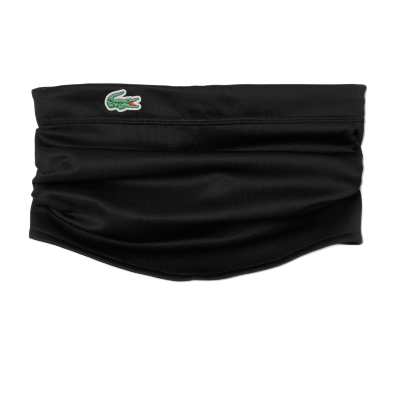 Tour de cou Lacoste -Noir- Sport crocodile réfléchissant