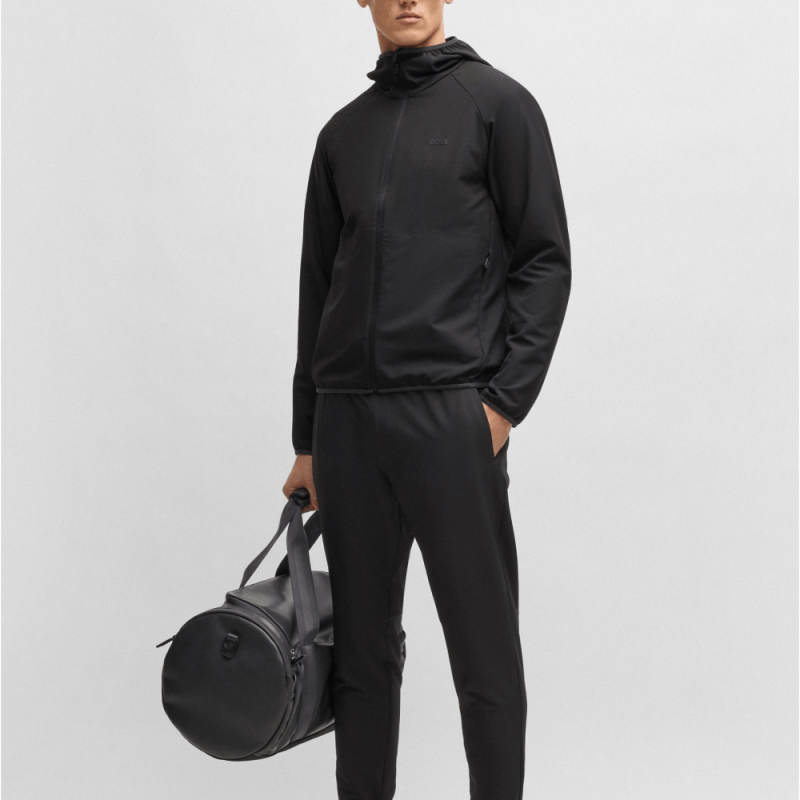 Veste Boss -Noir- imperméable en tissu extensible -L_Commuter