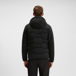 Veste Boss hybride déperlante-Noir -avec polaire finition peluche et matelassage -OW_Hole19 HY HD