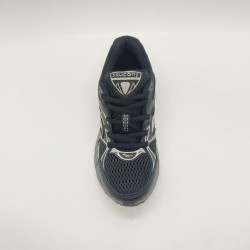 Baskets enfant Saucony RIDE MILLENIUM Noires et Argentées – Performance et style au quotidien