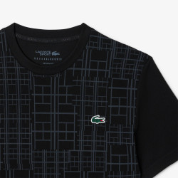 T-shirt Lacoste - Noir - Tennis x Novak Djokovic