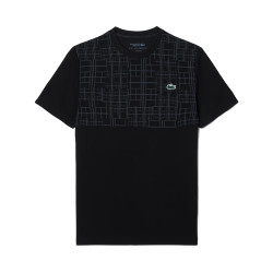 T-shirt Lacoste - Noir - Tennis x Novak Djokovic