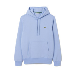 Sweatshirt à capuche en coton biologique Lacoste Violet