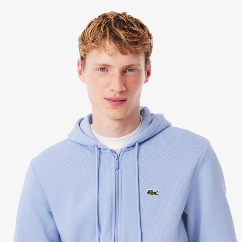 SWEATSHIRT ZIPPÉ À CAPUCHE LACOSTE SPORT AVEC EMPIÈCEMENTS EN MESH VIOLET