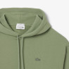 Sweatshirt à capuche Lacoste - Vert - molleton épais unisexe