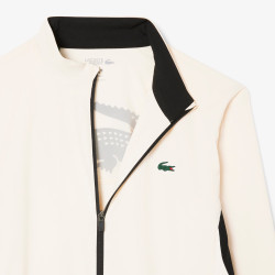 Survêtement Lacoste - Blanc et Noir - Tennis x Daniil Medvedev