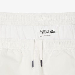 Survêtement Lacoste - Blanc Cassé - Tennis imprimé