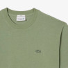 T-shirt Lacoste - Vert - loose fit jersey épais unisexe
