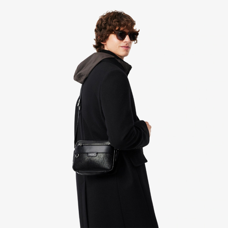 Sac Lacoste - Noir-  REPORTER BAG