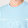 T-shirt BOSS Tee Iconic Zone – Bleu Clair – Style Sportif et Élégance Contemporaine