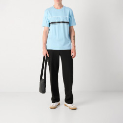 T-shirt BOSS Tee Iconic Zone – Bleu Clair – Style Sportif et Élégance Contemporaine