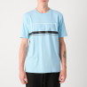 T-shirt BOSS Tee Iconic Zone – Bleu Clair – Style Sportif et Élégance Contemporaine