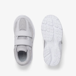 Baskets Lacoste Grises Storm 96 2K Lite pour Bébé