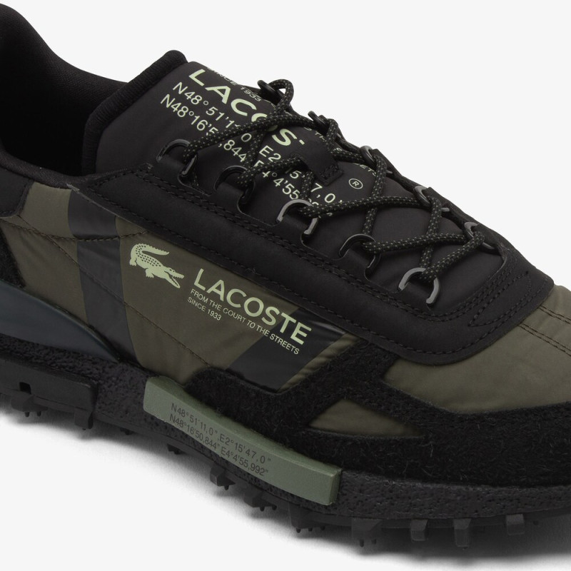 Baskets Lacoste Night Tennis Pack Elite Active Kaki homme