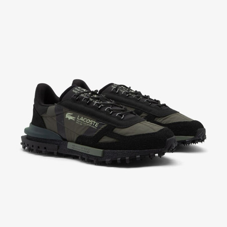 Baskets Lacoste Night Tennis Pack Elite Active Kaki homme