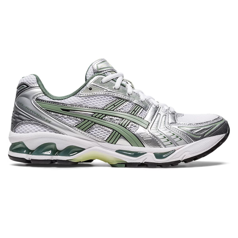 Baskets Asics GEL-KAYANO 14 Grises et Vertes