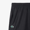 Short Lacoste sport Noir avec imprimé Jaune taffetas diamanté - Taffetas Diamanté Léger & Respirant