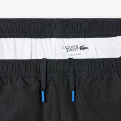 Pantalon de survetement Lacoste sport Noir avec imprimé -  Confort & Style Athlétique