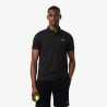 Polo Lacoste Sport bande siglée ultra dry Noir et Jaune - Confort & Performance
