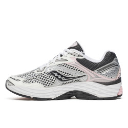 Baskets Saucony ProGrid Omni 9 OG – Silver/Pink – Rétro-running innovant et confort moderne