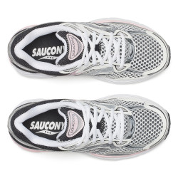 Baskets Saucony ProGrid Omni 9 OG – Silver/Pink – Rétro-running innovant et confort moderne