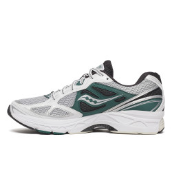 Baskets Saucony ProGrid Guide 7 White/Pine – Amorti dynamique et stabilité pour vos runs
