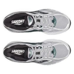 Baskets Saucony ProGrid Guide 7 White/Pine – Amorti dynamique et stabilité pour vos runs