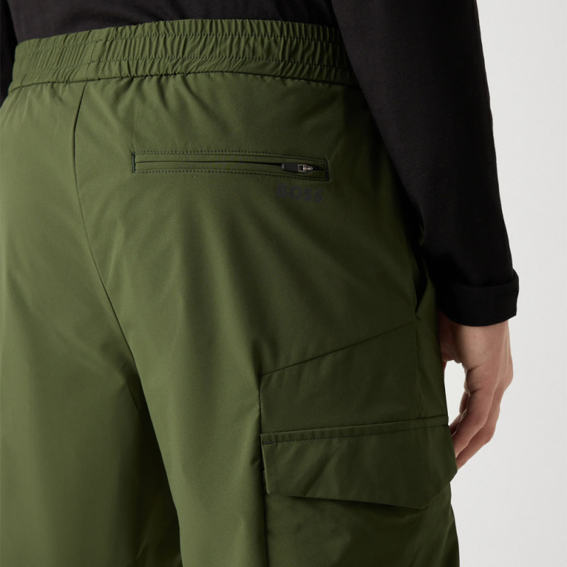 Short cargo Vert BOSS S_URBANEX-CARGO – Style fonctionnel et confort technique