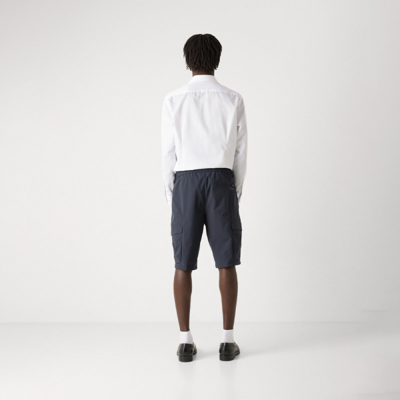 Short cargo Bleu Nuit BOSS S_URBANEX-CARGO – Style fonctionnel et confort technique