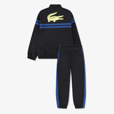 Ensemble survêtement Sport Ultra Dry – Noir & Bleu – Confort et performance pour les jeunes sportifs